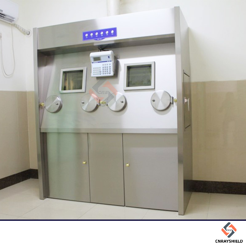 Radiation Glove Box, Portable Shielded Isolator To Iran