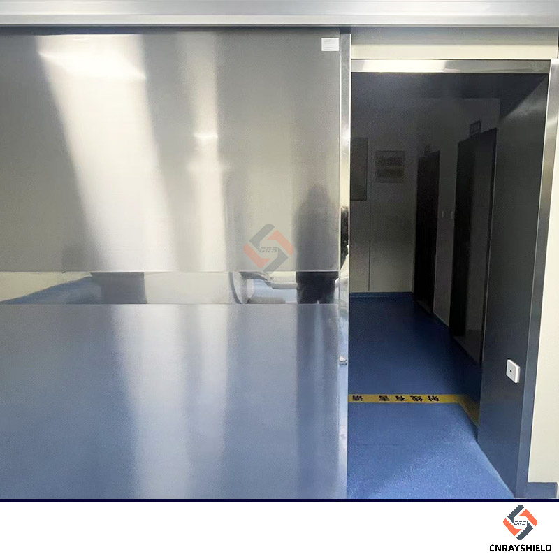 Lead Lined Slide Doors, Neutron Shielding Lead Doors To Albania
