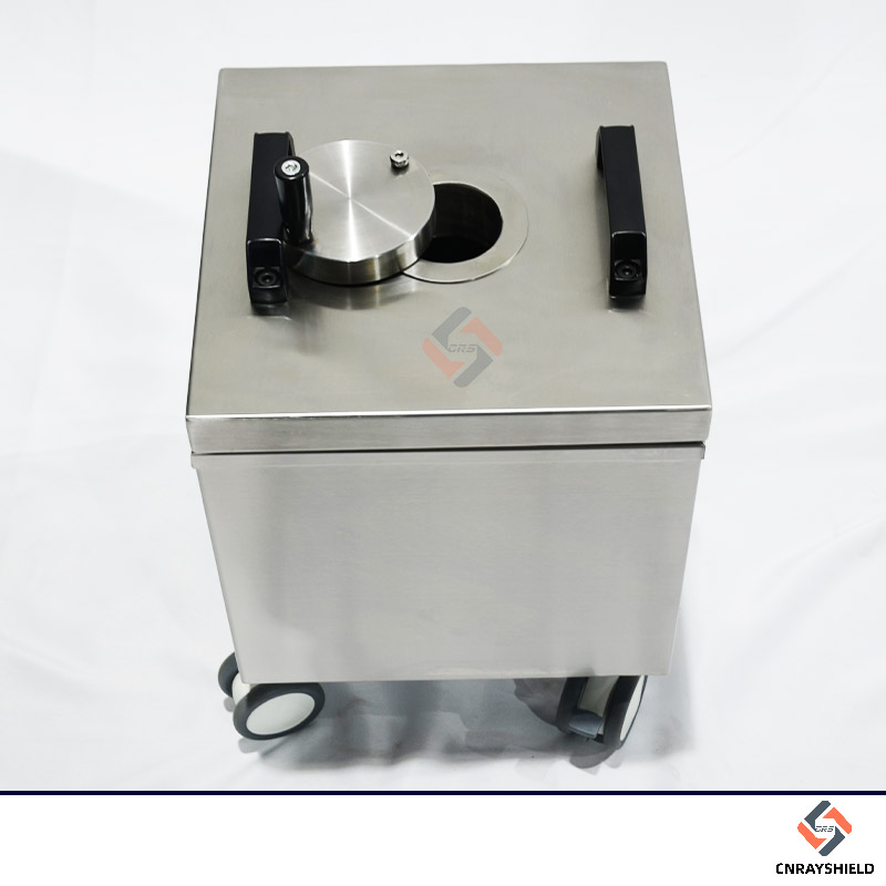 Lead Shielded Waste Container, Lead Waste Container To Indonesia