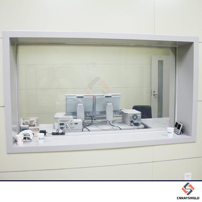 X Ray Lead Glass, Lead Lined Window To Qatar